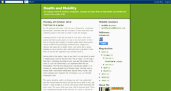 Desktop Screenshot of healthandmobility.blogspot.com