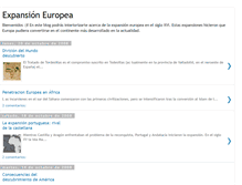 Tablet Screenshot of historiaxeuropea.blogspot.com