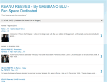 Tablet Screenshot of keanu-reeves-fanpage-by-gabbiano-blu.blogspot.com