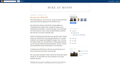 Desktop Screenshot of mcofsmike.blogspot.com