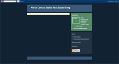 Desktop Screenshot of northcentralidahorealestateblog.blogspot.com