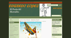Desktop Screenshot of elpoetadelmorralito.blogspot.com