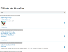 Tablet Screenshot of elpoetadelmorralito.blogspot.com