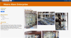 Desktop Screenshot of mesraalamenterprise.blogspot.com