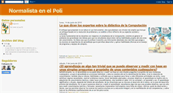 Desktop Screenshot of maestranormalistaenelpoli.blogspot.com