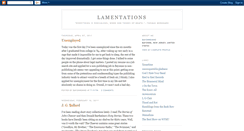 Desktop Screenshot of lamentations-bayonnemike.blogspot.com