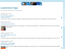 Tablet Screenshot of leadershipedgenow.blogspot.com