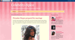 Desktop Screenshot of celebrity-spice.blogspot.com