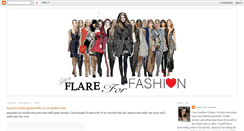 Desktop Screenshot of gotaflareforfashion.blogspot.com