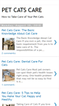 Mobile Screenshot of petcatscare.blogspot.com