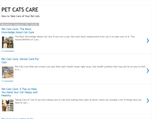 Tablet Screenshot of petcatscare.blogspot.com