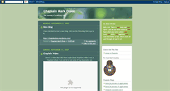Desktop Screenshot of chaplainmarkolson.blogspot.com