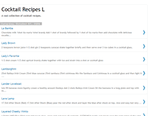 Tablet Screenshot of cocktailrecipesl.blogspot.com
