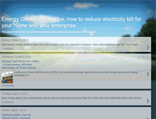 Tablet Screenshot of energyconservation2010.blogspot.com