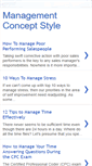 Mobile Screenshot of management-concept-style.blogspot.com