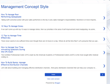 Tablet Screenshot of management-concept-style.blogspot.com