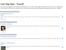 Tablet Screenshot of lostdogspot.blogspot.com