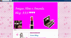 Desktop Screenshot of amanda-e-aline.blogspot.com