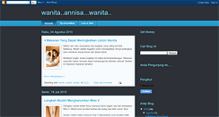 Desktop Screenshot of annisaonline.blogspot.com