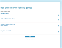 Tablet Screenshot of free-online-naruto-fighting-games.blogspot.com