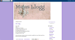 Desktop Screenshot of majasdyreblogg.blogspot.com