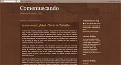 Desktop Screenshot of comeniuscando.blogspot.com