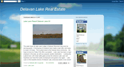 Desktop Screenshot of delavanlake.blogspot.com