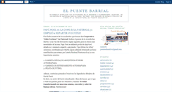 Desktop Screenshot of elpuentebarrial.blogspot.com