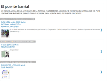 Tablet Screenshot of elpuentebarrial.blogspot.com