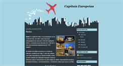 Desktop Screenshot of capitais-europeias.blogspot.com