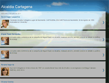 Tablet Screenshot of alcaldiacartagena.blogspot.com