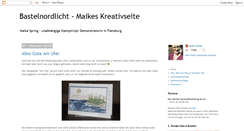 Desktop Screenshot of bastelnordlicht.blogspot.com