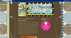 Desktop Screenshot of kspapersnips.blogspot.com
