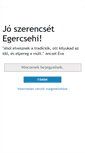 Mobile Screenshot of egercsehi.blogspot.com
