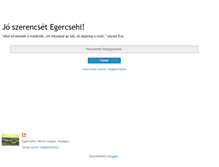 Tablet Screenshot of egercsehi.blogspot.com