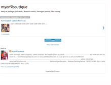 Tablet Screenshot of myon9boutique.blogspot.com