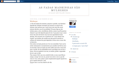 Desktop Screenshot of fadasmadrinhas7374.blogspot.com