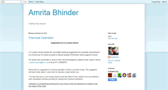 Desktop Screenshot of amritabhinder.blogspot.com