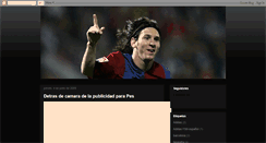 Desktop Screenshot of messi-web.blogspot.com