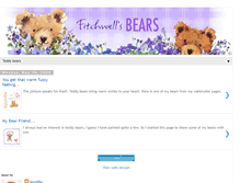 Tablet Screenshot of fitchwellsbears.blogspot.com