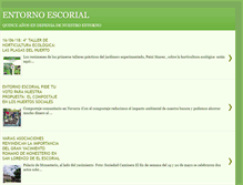 Tablet Screenshot of entornoescorial.blogspot.com