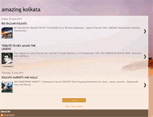 Tablet Screenshot of amazingkolkata.blogspot.com