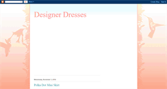 Desktop Screenshot of dressesdesigner.blogspot.com