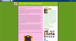 Desktop Screenshot of persianprincessinnoho.blogspot.com