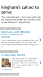 Mobile Screenshot of kinghornscalledtoserve.blogspot.com