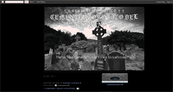 Desktop Screenshot of cementerio-gotico.blogspot.com