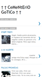 Mobile Screenshot of cementerio-gotico.blogspot.com
