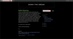 Desktop Screenshot of downthedream.blogspot.com