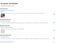 Tablet Screenshot of nopantsrevolution.blogspot.com