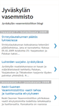 Mobile Screenshot of jkl-vasemmisto.blogspot.com